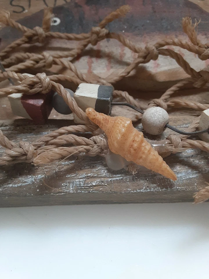 PRIM CABAÑA PESCA Aparejos Cebo Tienda Puerta Madera Pared Letrero Placa Hombre Cueva Náutica Foto 2 de 4