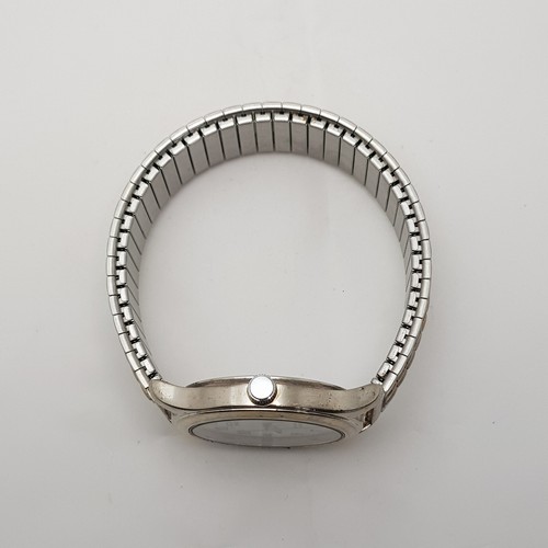 Acqua Indiglo Date Quartz Analog Watch WR 30m Stainless Steel Back NEW BATTERY - Picture 6 of 11