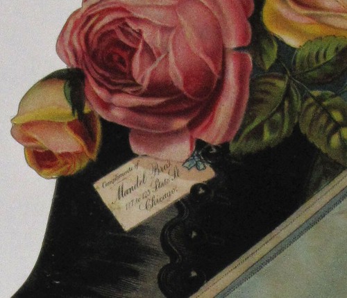 VINTAGE WERBUNG CHICAGO IL MANDEL BROTHERS GROSSER GESTANZTER SCHUH VIKTORIANISCHE HANDELSKARTE - Bild 3 von 3