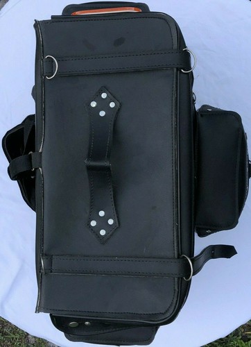 Vintage Motorcycle Leather Bag - Picture 5 of 6