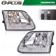 Pair Headlight Fit For 1997-2003 Ford F-150 1997-1999 F-250 1997-2002 Expedition