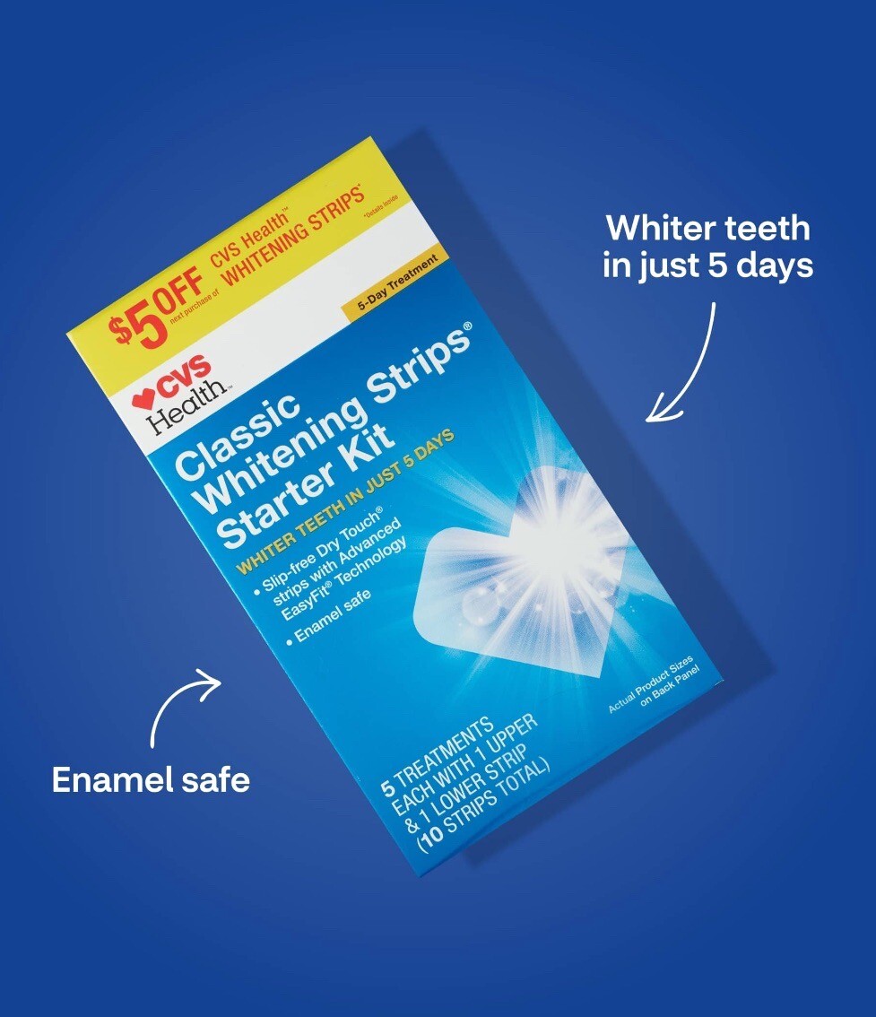 Classic Teeth Whitening Strips Starter Kit | eBay
