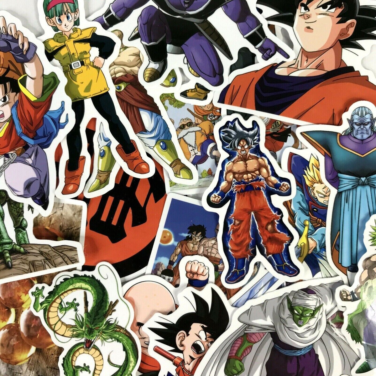 Set De Stickers Dragon Ball Z Pour Borne D’Arcade MAME – Toit Et Arrière Inclus