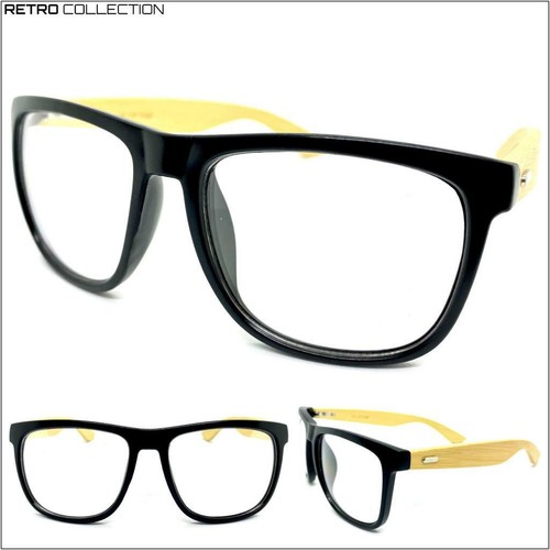 Occhiali Da Nerd Retro - Montatura Nera Con Lenti Trasparenti, Costume Halloween O Look Intellettuale - Foto 4