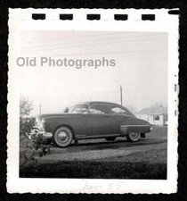 Great Old Car 4 Door Sedan Hubcaps Wide White Walls Oldvintage Photo-n195