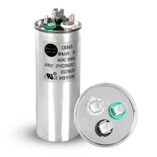 AC Capacitor 70uf 370/440V 70+5 MFD CBB65 UL Listed for HVAC & AC Systems