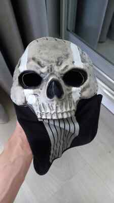 Maschera Teschio Call Of Duty Ghost &ndash; Cosplay In Lattice E Tessuto, Taglia Unica