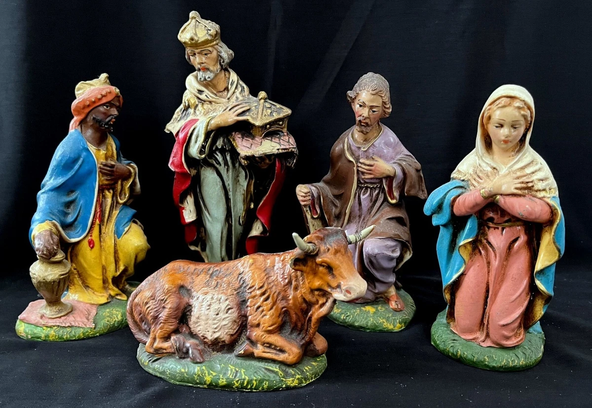 Christmas 1950-1959 Time Period Manufactured Collectible Nativity