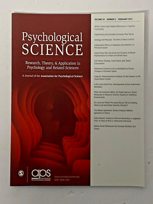 Psychological Science: A Journal of the APS (Vol. 24, No. 2)