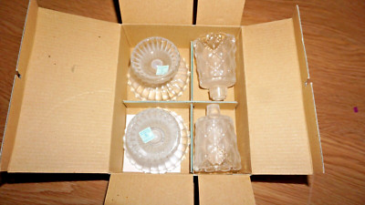 PARTYLITE QUILTED CRYSTAL PAIR CANDLE HOLDERS P9246 NEW