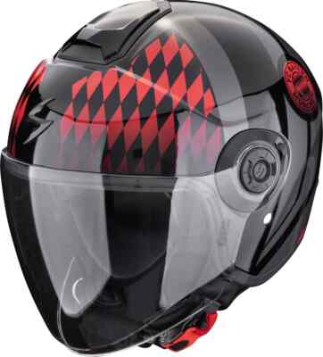Scorpion Jethelm EXO-CITY II 2 FC Bayern München mit ECE 22.06 Gr. M 57/58