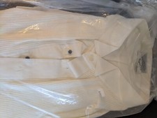 Chaplin Ivory Tuxedo Shirt Sz 3XL 32-33 New