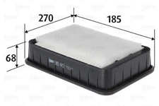 Valeo 585442 Air Filter for Citroen, Mitsubishi, Peugeot