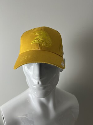 ADELAIDE CROWS YELLOW AFL BLK BASEBALL CAP HAT WE FLY AS ONE On Field Team Gear