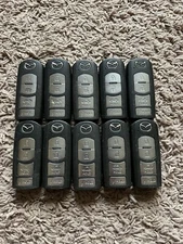 LOT OF 10 MAZDA 3 6 MX-5 14-19 SMART KEY REMOTE FOB FCC: WAZSKE13D01 (4B) FAIR!
