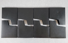 Black Dust Covers For Nintendo NES Game Cartridge Sleeves Cases Plain Lot of 8