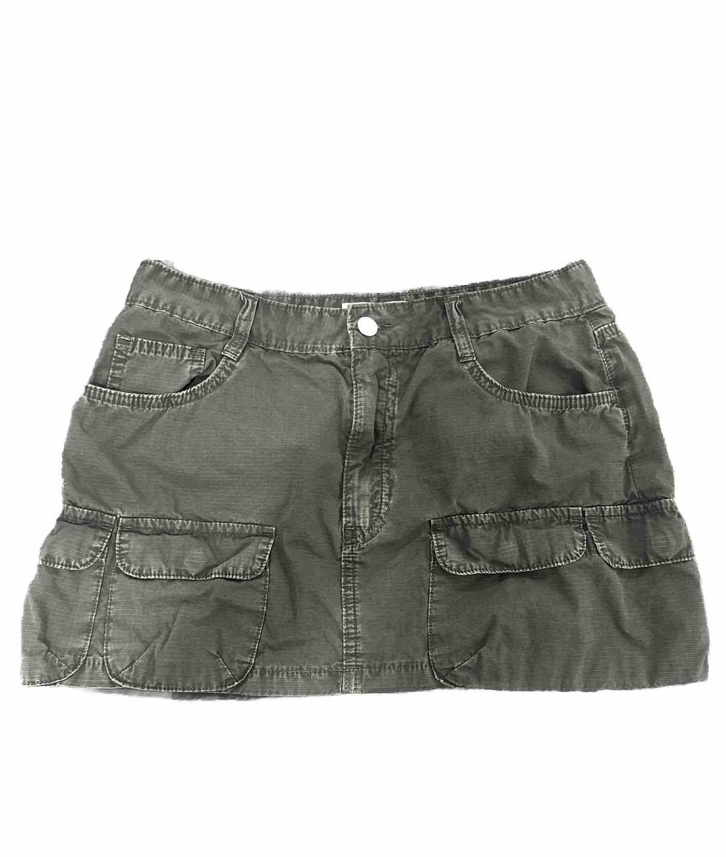 Zara Cargo Mini Skirt Size M (Grey/Black) | eBay