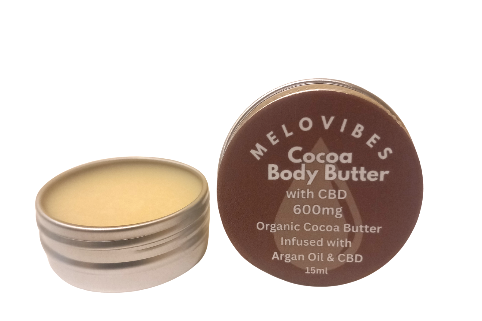 Cocoa Butter Skin Rub with High Strength CBD & Chocolate Scent Soothe Care Relax