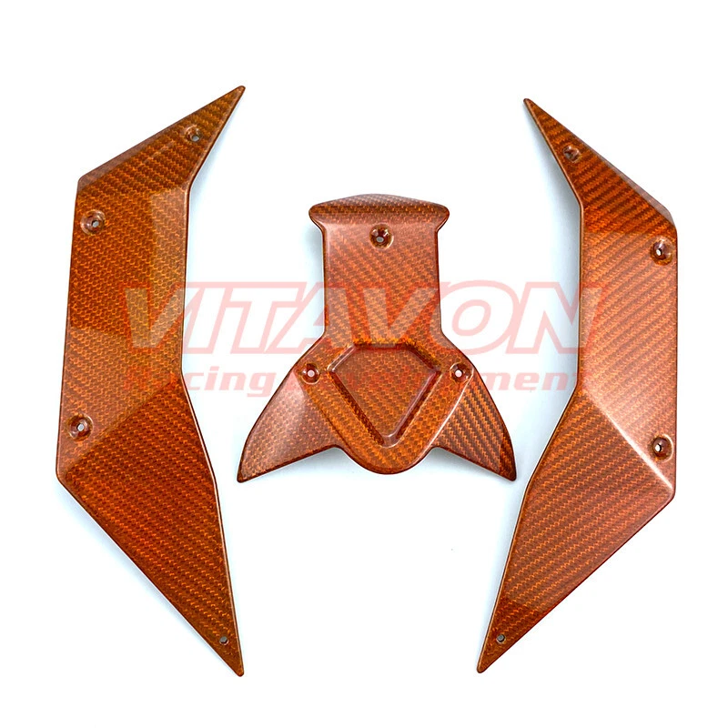 Vitavon Real Carbon Fiber Panel for Axial RBX10 Ryft 4WD Bouncer 1/10 Orange - Image 3 of 4