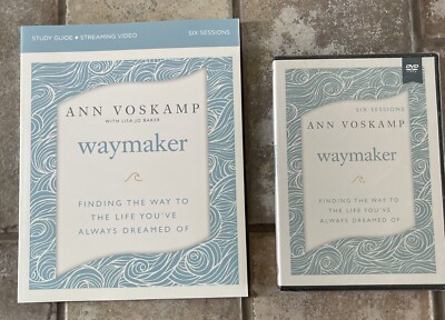 Waymaker Study Guide & DVD Finding the Life You've Always Dreamed Voskamp NEW