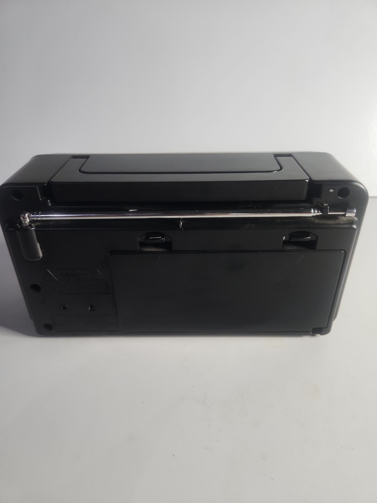 RadioShack AM/FM/WX Weather Tabletop Black Radio 1201178 tested | eBay