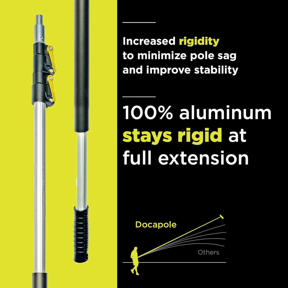 DocaPole Window Washing Kit with 512 ft Telescoping Extension Pole eBay