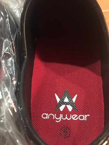 anywear leopard clogs