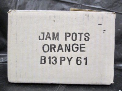 Pot De Confiture D'orange Franklin Mint – Le Cordon Bleu 1988 Avec Cuillère