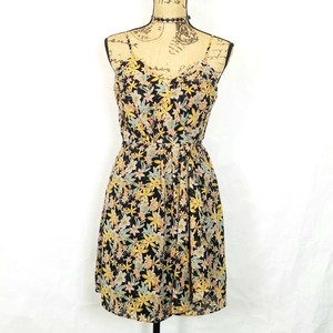 forever 21 yellow wrap dress