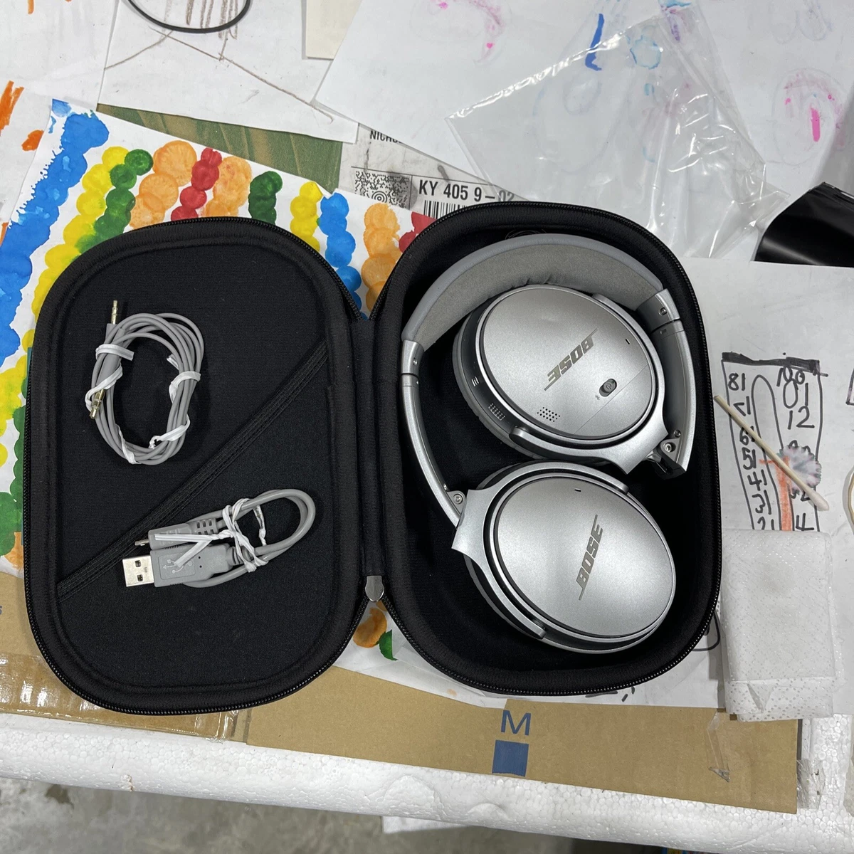 Bose QuietComfort 35 II Silver Headphones for Sale | Shop New