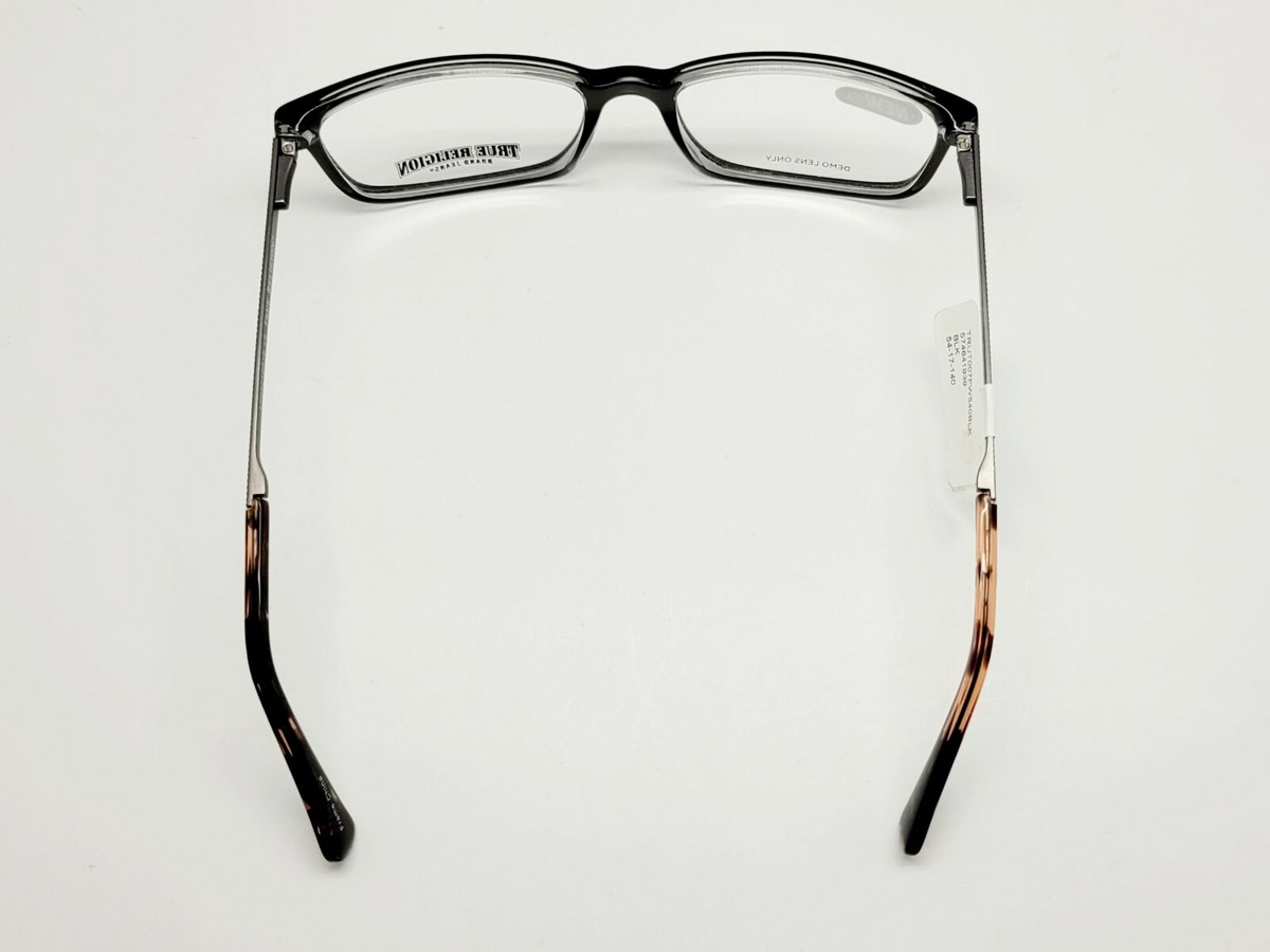 1 Unit New True Religion TRUT007 FW540 Black Eyeglasses  display picture 3
