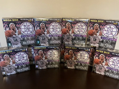 2019-20 Panini Illusions NBA Mega Box Factory Sealed Unopened Brand New