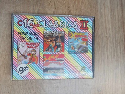 Commodore 16 C16 plus 4 4x Spiele : C16 Classics 2 - Gremlin Graphics : CBM16