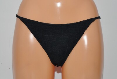 Calvin Klein Swimwear Cheeky Slip Unterteil Bikini Hose schwarz Gr. M KW02212