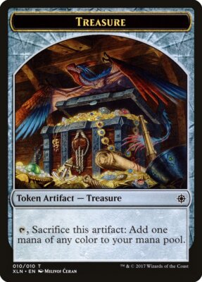 MTG Magic the Gathering Token - Treasure (10/313) Ixalan LP | eBay