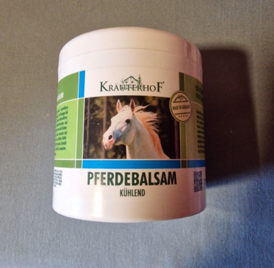 3x Kräuterhof Pferdebalsam Pferde Balsam kühlt a.500ml Asam Iris Cosmetic 