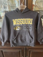Missouri Tigers black hoodie Sz Small Youth Jansport