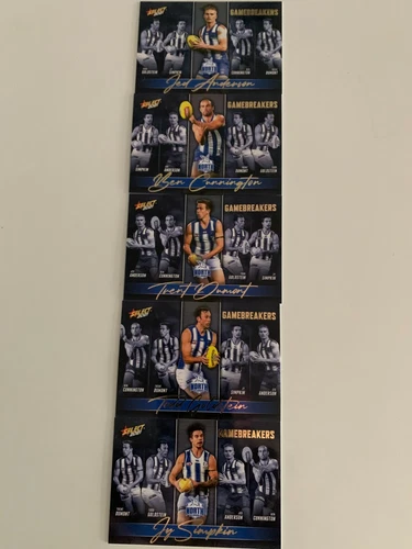 2021 AFL SELECT FOOTY STARS GAMEBREAKERS TEAM SET (5) CARDS (YOU CHOOSE ) - Picture 13 of 19