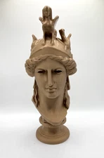 GREEK SCULPTURE HOPE ATHENA 8.6 INCH/225 MM, MUSEUM REPRODUCTION