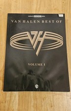 Van Halen Best Of Volume I Authentic Guitar Tab Ed 1996 Alfred Songbook Rare