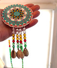 Masterfully Beaded Sioux /Plains Big Pendant Necklace — photo 9