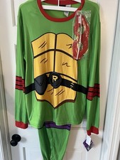 Adult Teenage Mutant Ninja Turtle Unisex Pajamas. Large, Mixed Set NWT