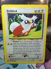 Pokémon TCG Delibird Holo Rare 5/64 Neo Revelation on eBay