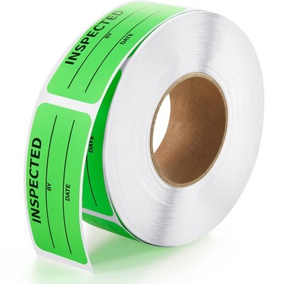 1 x 2.25 Inch Quality Control Inventory Labels