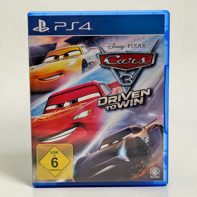 Cars 3 Driven to Win PlayStation 4 PS4 Rennspiel Disney Pixar OVP Guter Zustand
