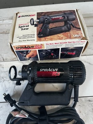 RotoZip Spiracut SCS Spiral Saw USA Made With Original Box Tested