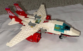 1994 Lego Model Team 5591 Mach II Red Bird Rig w/Box Instructions Stickers