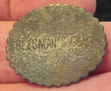 Cheesman's Cafe Covington Kentucky Good for 5c at Bar Token Cheesman's Cafe Covington Kentucky Good for 5c at Bar Token