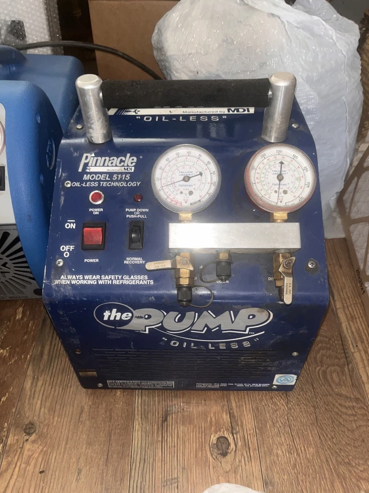 Pinnacle 5115 The Pump refrigerante sin aceite líquido y sistema de recuperación de vapor aire acondicionado Foto 3 de 3
