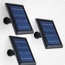 Ring Solar Panel for Spotlight Cam & Stick Up Cam Battery (3 Pack)  open box